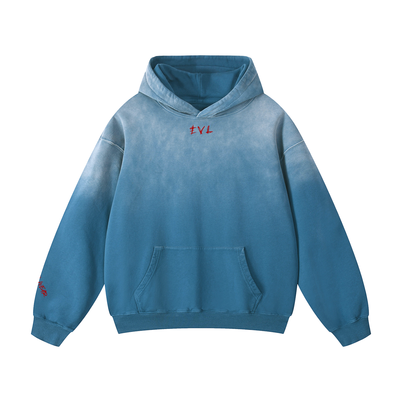 EVL Sunfade Oversize Hoodie