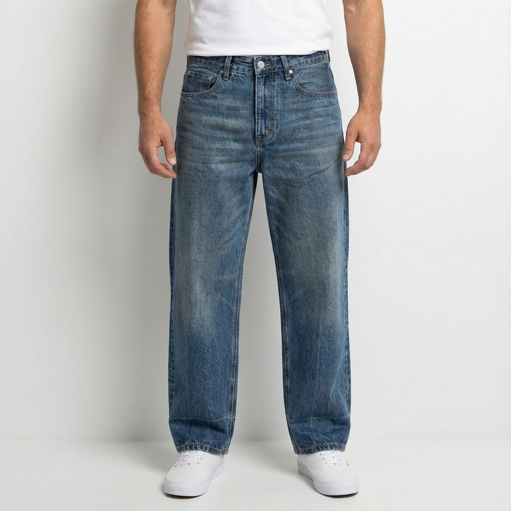EVL Relaxed Denim Jeans